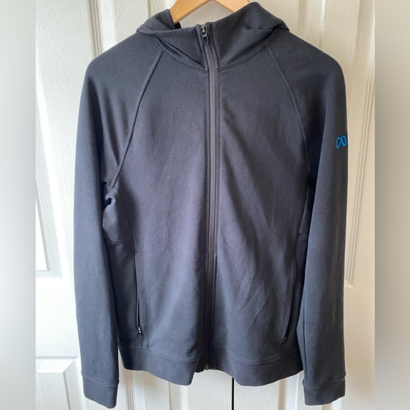 lululemon Black City Sweat Full-Zip Athletic Hoodie SZ S - Picture 1 of 7